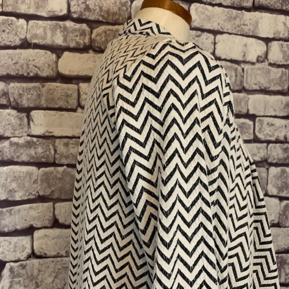 Blooms In The City Waterfall Cardigan Size Small - Picture 7 of 10